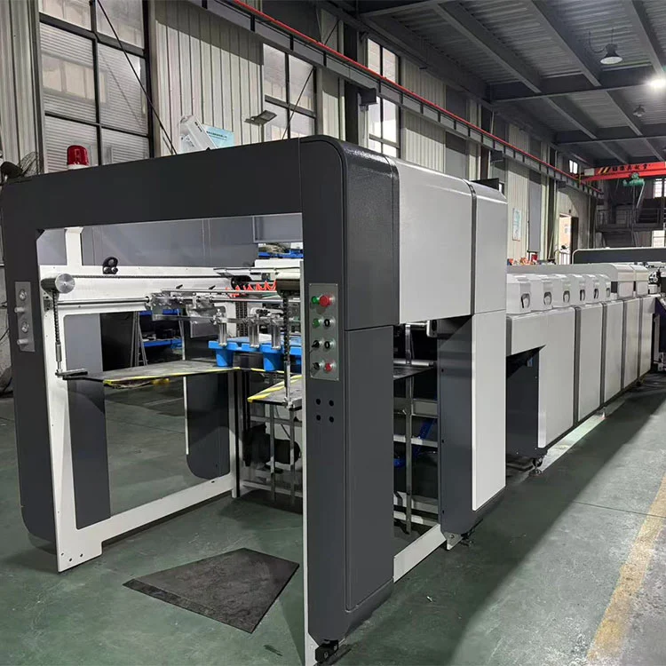 Автоматична машина за UV маслен лак с дебела тънка хартия